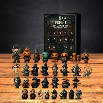 Calendario de Adviento de Halloween Figuras Coleccionables 31 Días 2025