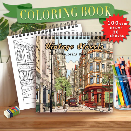Adult Coloring Book Spiral Bound 30 Sheets 8.3 By 8.3 Inches Holiday Gift Idea For Relaxation 2025