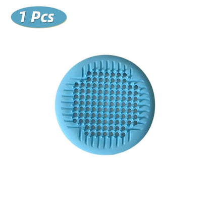 Shower Drain Hair Catcher Silicone Drain Cover - Suction Cup Bath Tub Strainer, Fall 2026 Home Refresh Gift Idea