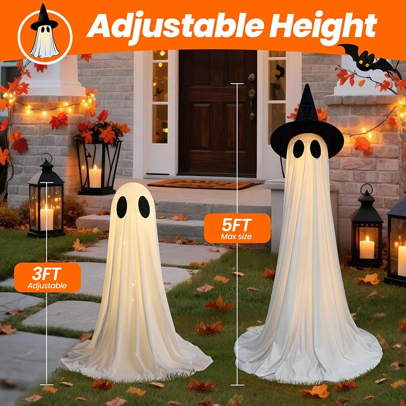 Glowing Ghost Yard Decor Halloween 2025 Outdoor Light