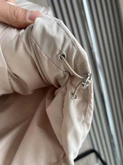 Insulating Women’s Puffer Vest - Oversized Quilted Cotton