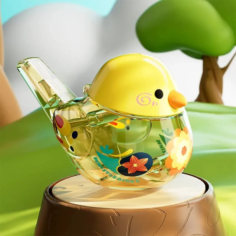 Musical Water Bird Whistle Toy for Babies and Toddlers - Interactive Bird Call with Water Feature for Fun Learning