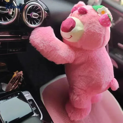 Lotso Plysj Jordbær Bjørnepute - 90cm Kosedyr, En Søt Valentinsdagsgave & Festivaler