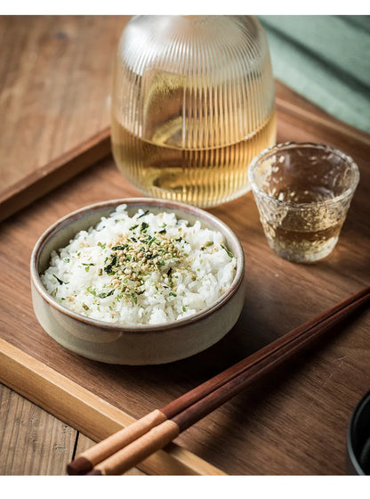 Ris Skål 4.5 Tommer Keramisk Japansk Skål Efterår 2025 Gave