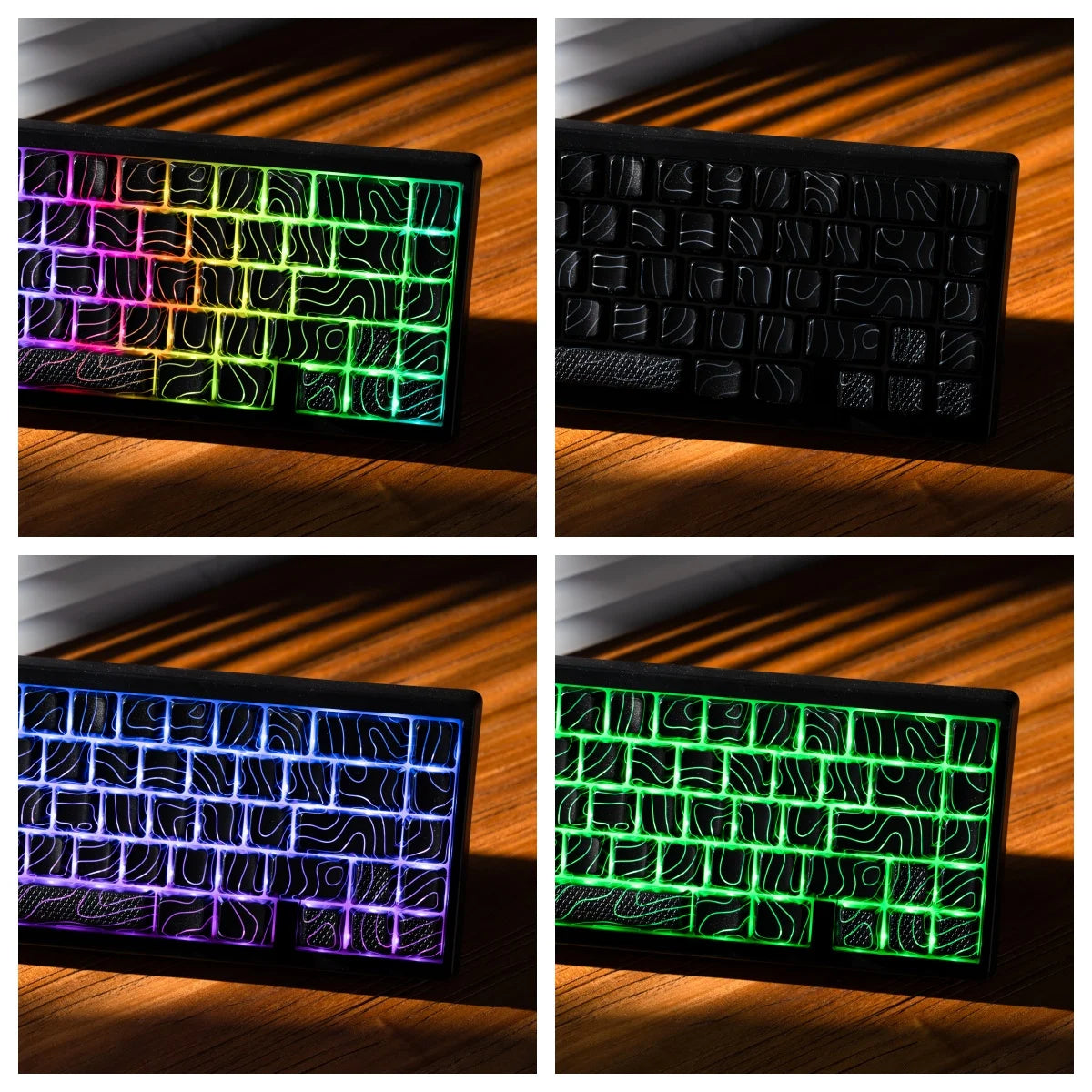 Mechanisch Toetsenbord M67 67 Toetsen Pakking Hot Swappable RGB