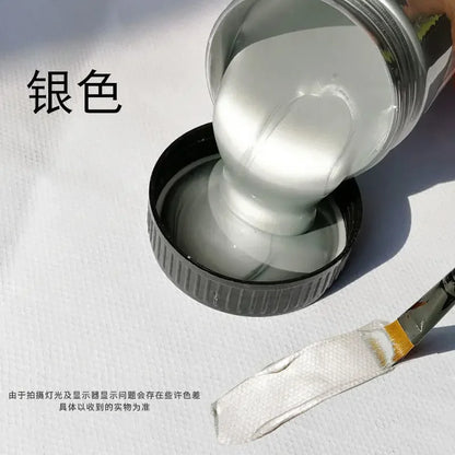 Colore acrilico dorato finitura metallica perlata impermeabile e resistente allo sbiadimento per gesso, tela, forniture per artigianato fai-da-te autunno 2026