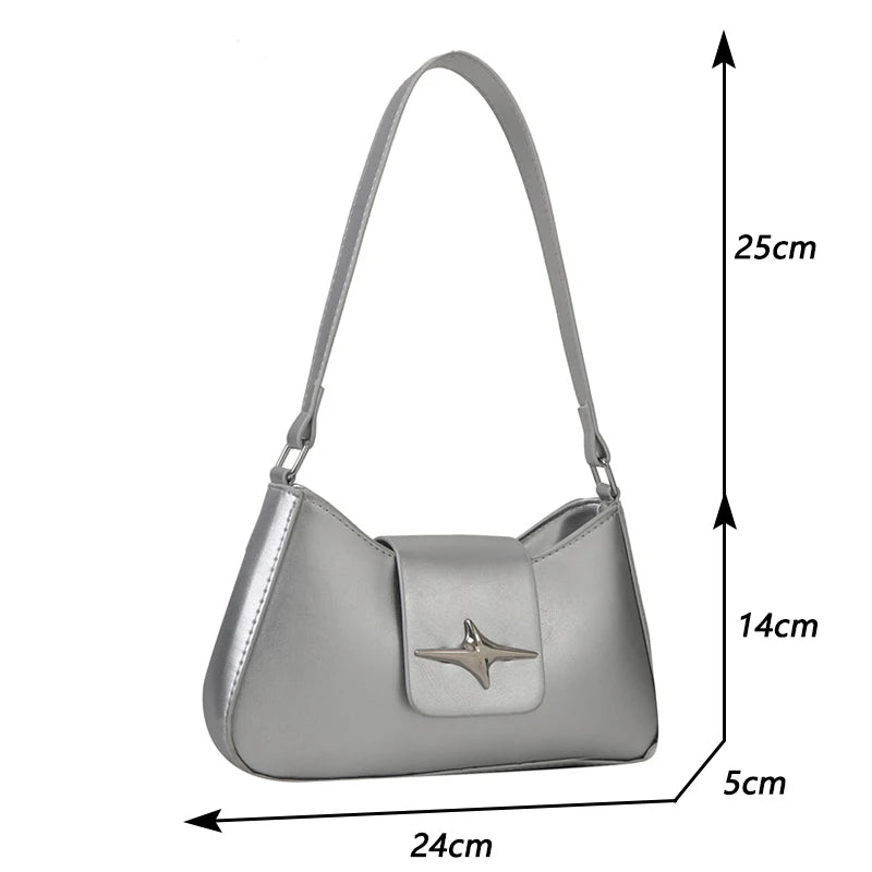 Shoulder Bag - Small Purse, Y2K Retro Style, Fall 2026 Trend, Daily Use Unisex Handbag Gift