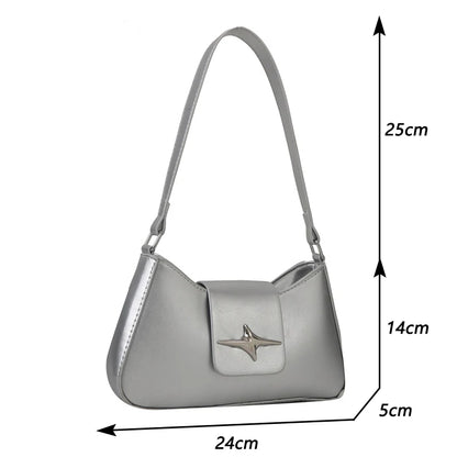 Shoulder Bag - Small Purse, Y2K Retro Style, Fall 2026 Trend, Daily Use Unisex Handbag Gift