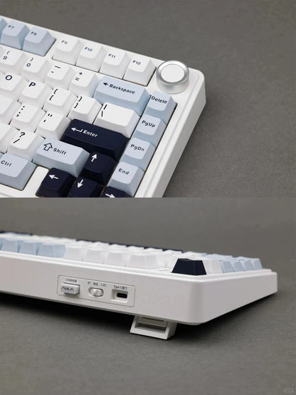 Teclado mecánico para juegos compacto AULA F75 al 75% RGB