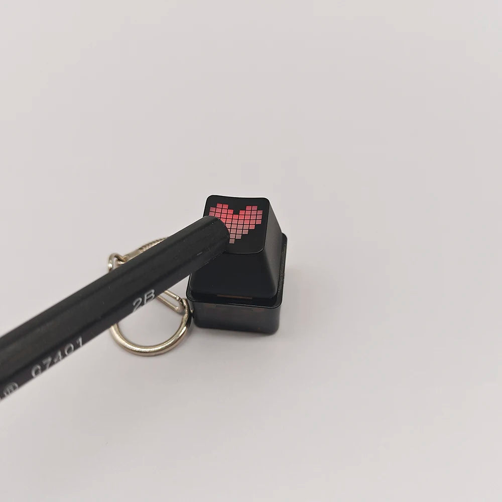 Mechanical Keyboard Keychain RGB Mini Tester Stress Toy