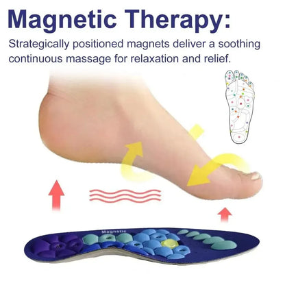 Massage Insoles Magnetic Acupoint Unisex Orthopedic Foot Support Insole for Arch Pain Relief EVA Foam Spring 2026