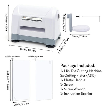 Mini Die Cutting Machine Portable Paper Embossing Tool
