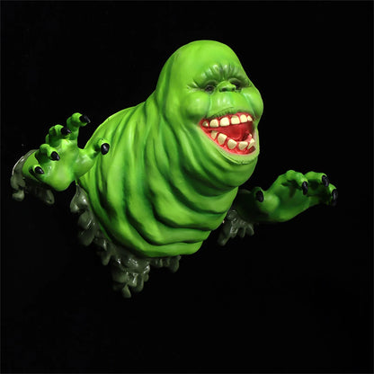 Halloween Ghostbusters-harsfiguur van de groene, oplichtende en opblaasbare geest Slimer als wanddecoratie 2026