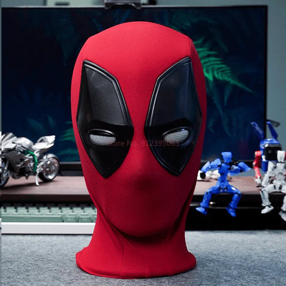 Deadpool Electric LED Helmet with Blink and Glow Effect Cosplay Mask for Adults 2026