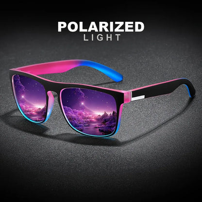 Polarized Sunglasses Three Pack Square Gradient Frames UV400 Anti Glare For Summer Travel Gift