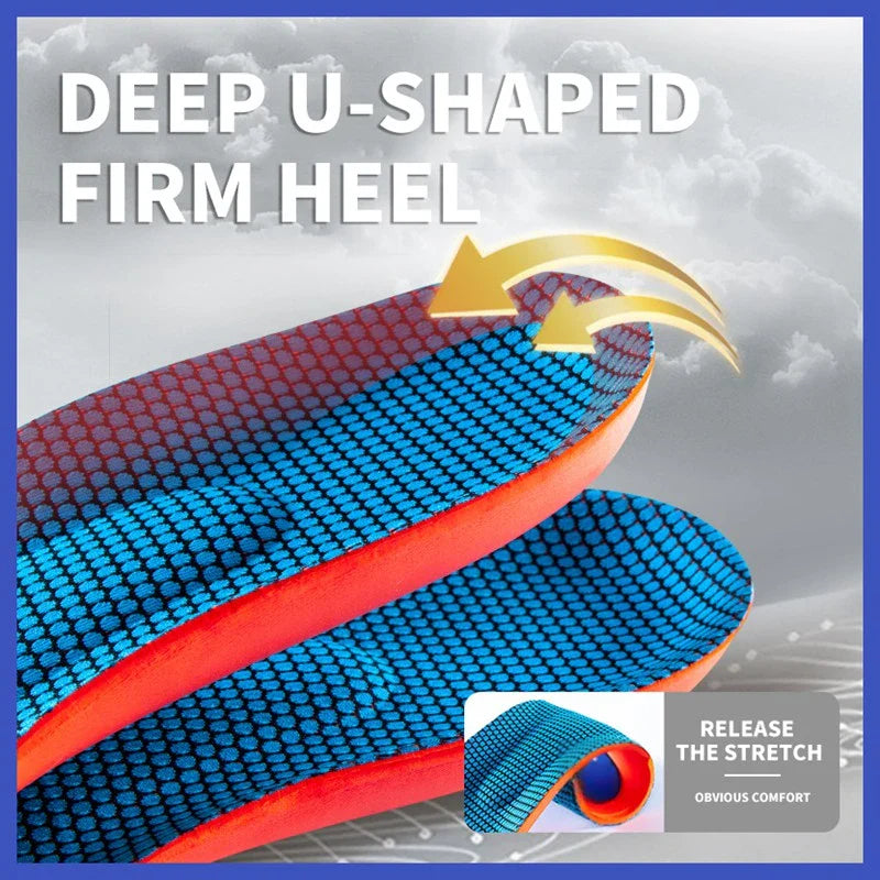 Orthotic Insoles Silicone For Shoes Arch Support Insole With Shock Absorption Plantar Fasciitis Relief Fall 2025
