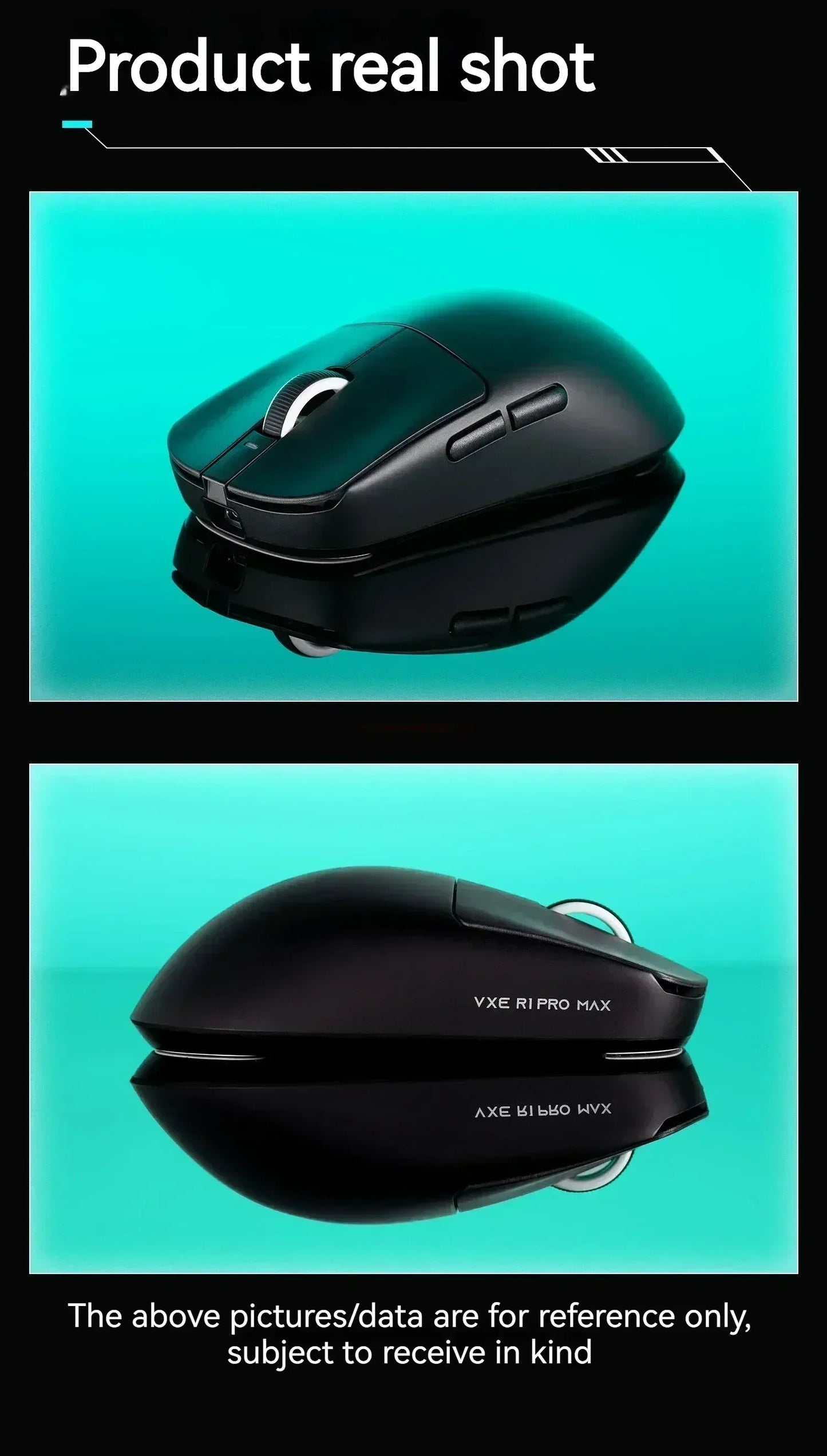 Gaming Mouse Wireless Lightweight Ambidextrous 26000 DPI