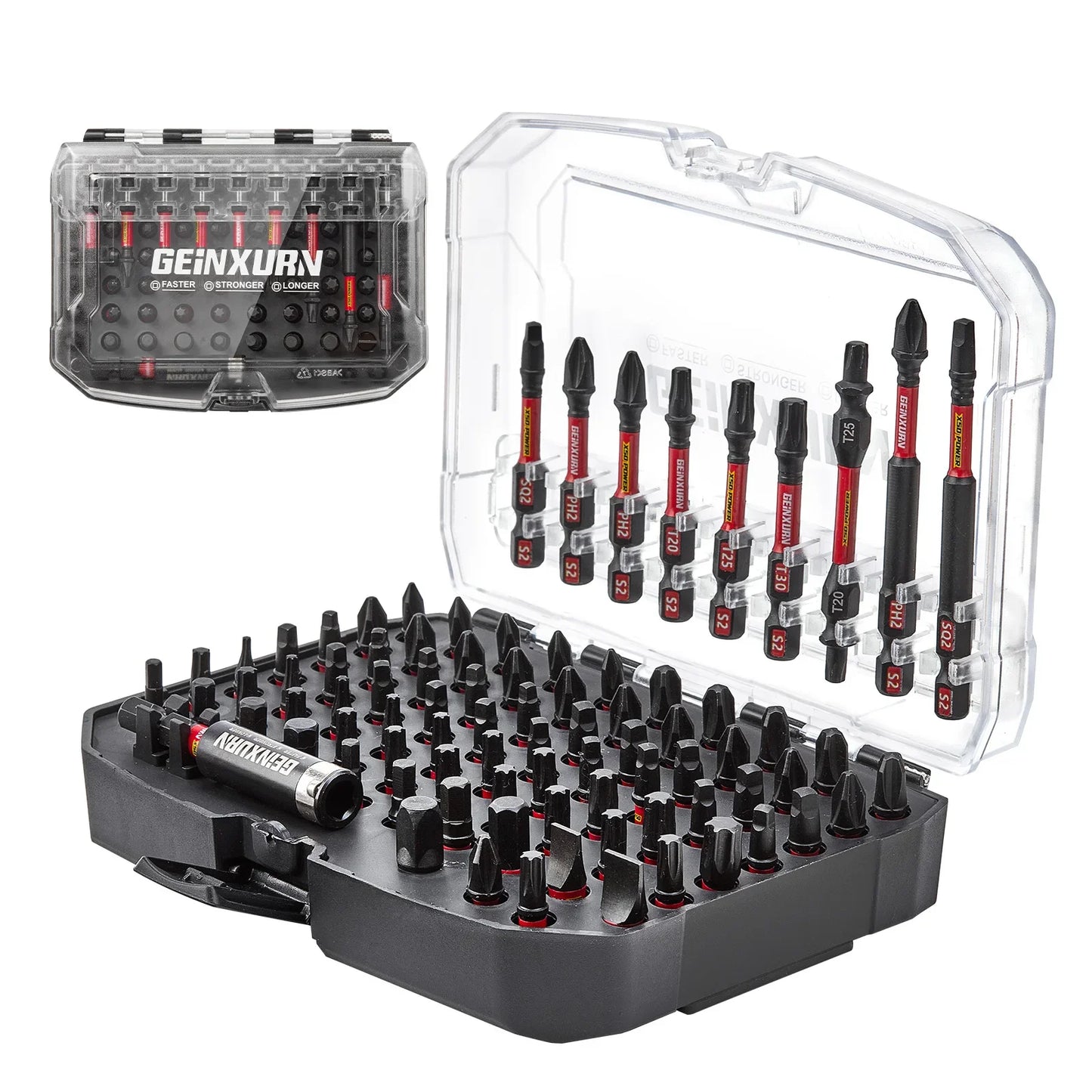 Impact Driver Bit Set 83-Delig S2 Staal Magnetische Bits Met Dopadapter Koffer Fall 2025 Doe-Het-Zelf Essentieel