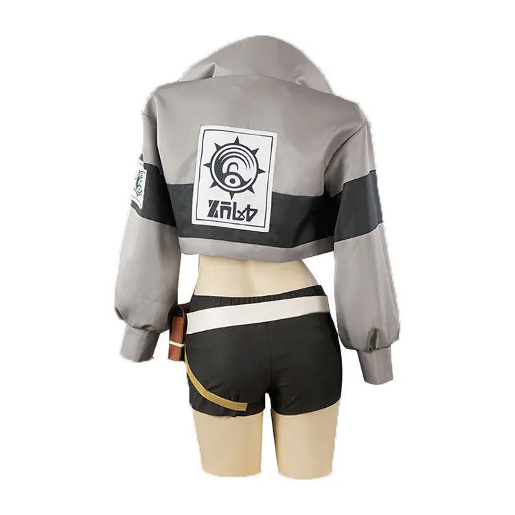 GACHIAKUTA Anime Ludo Enjin Zanka Riyo Four-Character Full Cosplay Suit Set with Wigs Halloween 2026