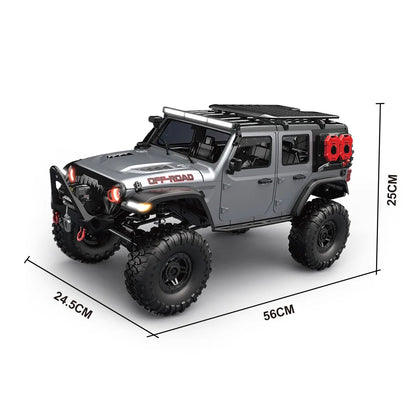 RC Car 4WD Off-Road Rock Crawler LED Lights 2.4G Proportional Control USB Charging Fall 2025 Gift Idea