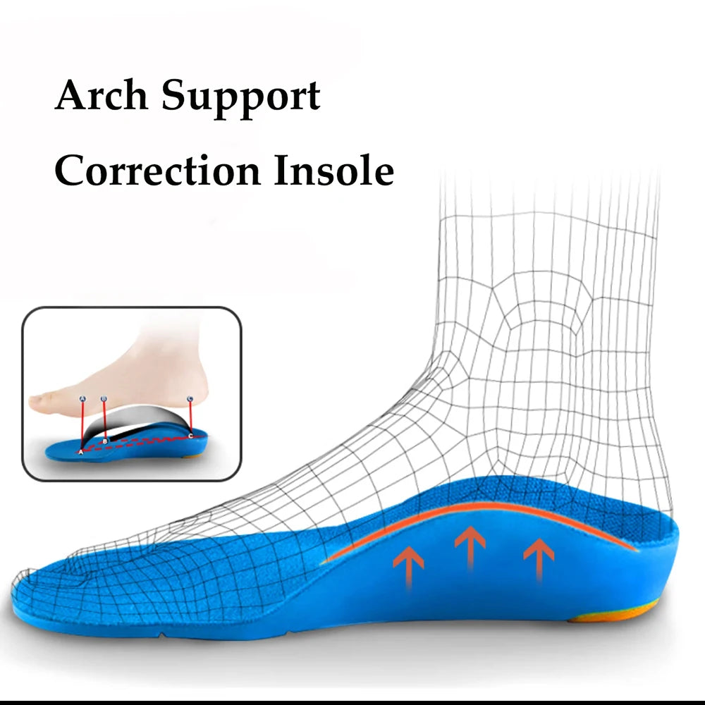Kids Orthotic Insoles High Arch Support Sports Comfort Plantar Fascia Insole