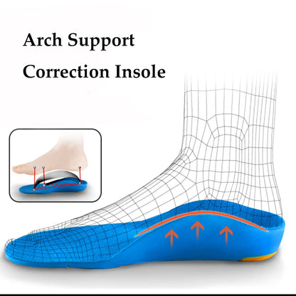 Kids Orthotic Insoles High Arch Support Sports Comfort Plantar Fascia Insole