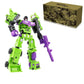 Mini 6-in-1 Transforming Devastator-actiefiguur - Groen robotspeelgoed voor kinderen, perfect cadeau voor kinderen 22 cm (8,6 inch)