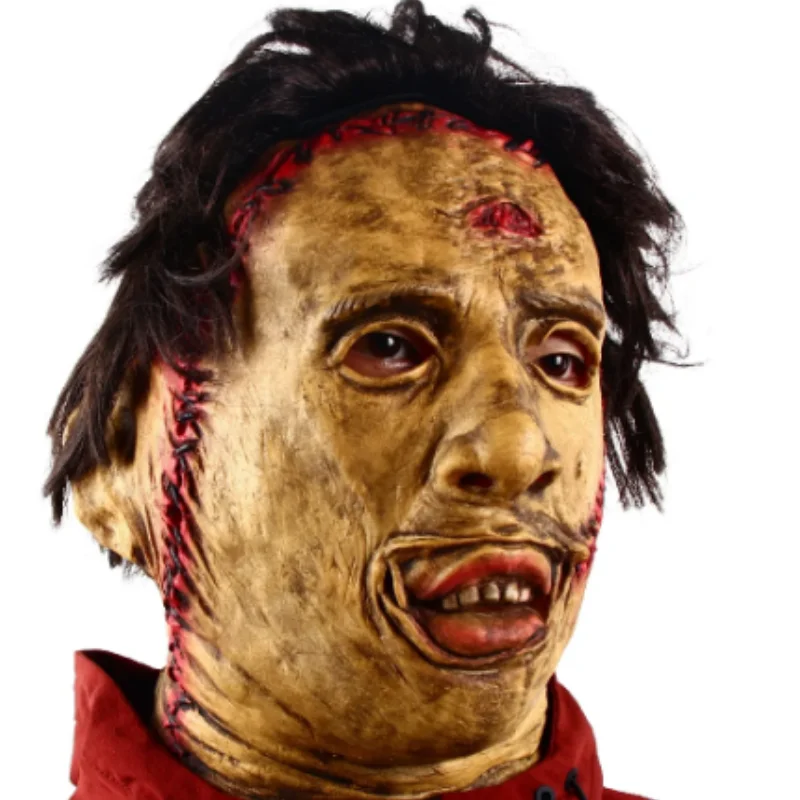 Halloween maske latex motorsag skrekk kostyme maske skummel