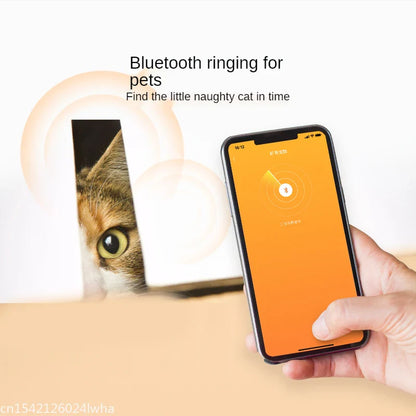 Smart kæledyrs halsbånd justerbart blødt nylon personligt hund kat halsbånd app-aktiveret efterår 2025 vandtæt ID-mærke
