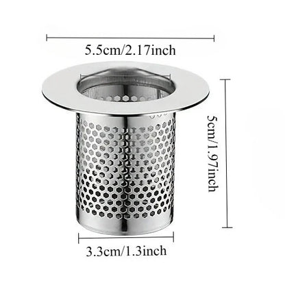 Drain Filter Sink And Shower Drain Catcher Fall 2026 Kitchen And Bathroom Protection Easy Install Hair Debris Block