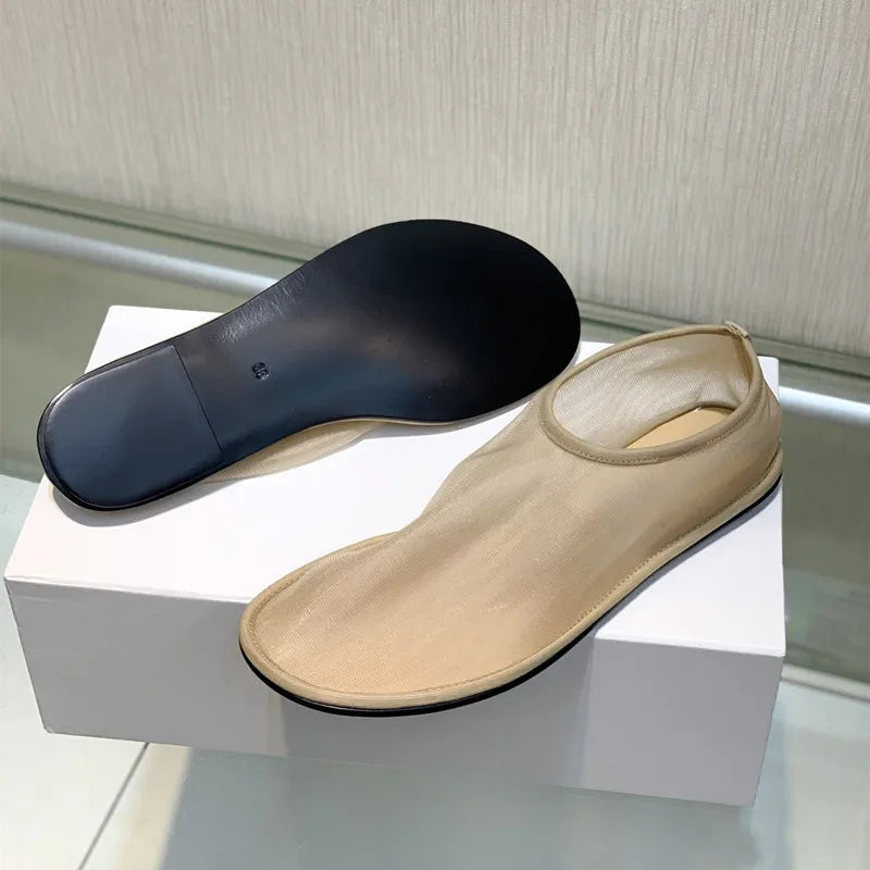 Breathable Women Mesh Ballet Flats - Slip On, For Summer