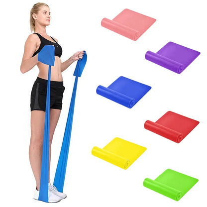 Widerstandsband-Set Elastische Trainingsbänder Heimfitness