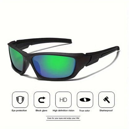 Polarized Fashion Glasses for Men & Women - Outdoor Sports, Cycling, Fishing, Hiking, Golf 2pcs