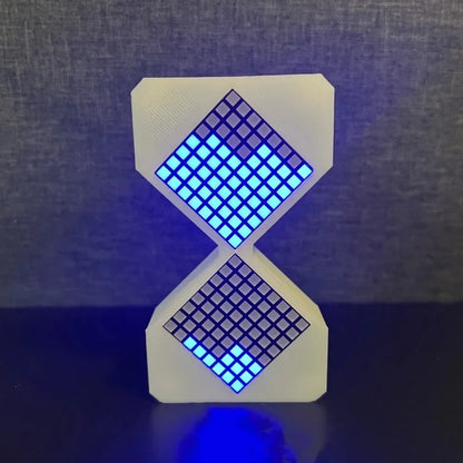 Digital timeglas elektronisk LED legetøj børn cyber stil gadget fødselsdagsgave efterår 2025 teknologi glød interaktiv