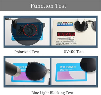 Clip-On Sunglasses Polarized UV400 Flip Up Clip Night Vision Clip Universal Goggles For Driving And Fishing Summer 2026