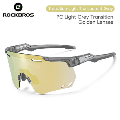 Gafas de ciclismo unisex MTB carretera lentes polarizadas fotocromáticas UV400, tendencia otoño 2026, protección ocular para todo clima
