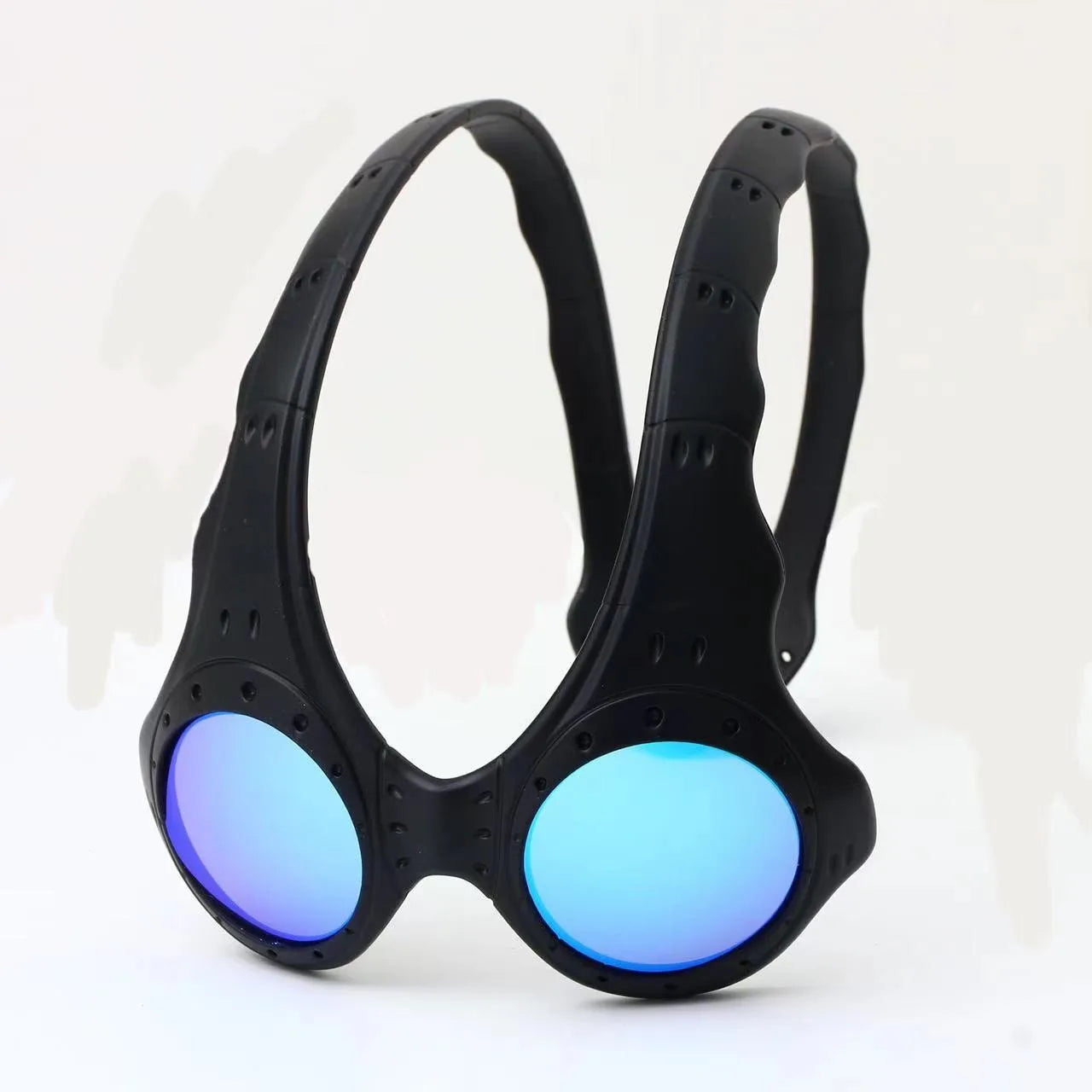 Sunglasses Metal Frame Oversized Round Lens Eyewear For Outdoor Cycling TikTok Viral Retro 2026