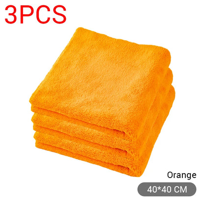 Microfiber Towels For Car Detailing, Thick 600GSM Drying Cloths, Ultra Absorbent Auto Care Essential, Fall 2025 Trend