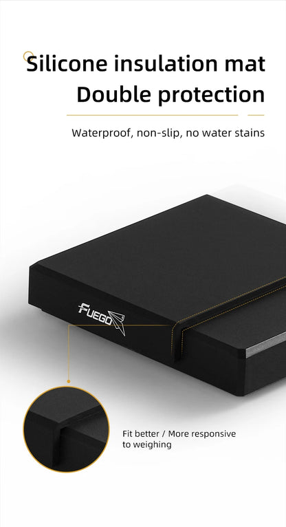 Coffee Scale Rechargeable Digital 0.1g Precision With Timer