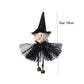 6-Foot Life-Size Animated Talking Witch in Purple – Sound-Activated Halloween Witch with Glowing Eyes and Screeching Sound for Indoor and Outdoor Decor