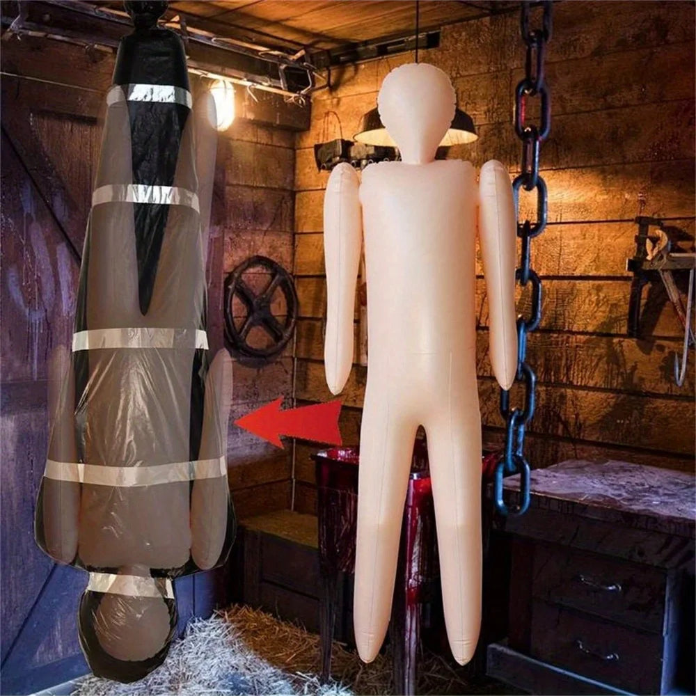 Opblaasbare paspop Halloween decoratie doe-het-zelf cosplay