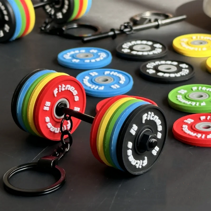 Barbell Keychain Fitness Gift Accessory TikTok Viral Fall 2026 Gift Idea For Gym Lovers