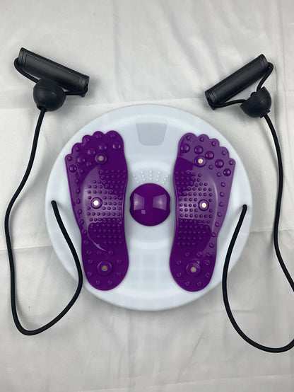 Waist Twisting Disc With Foot Massage Pads Portable Trainer