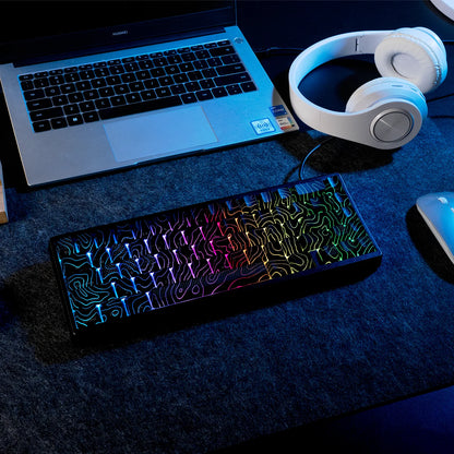 Mechanisch Toetsenbord M67 67 Toetsen Pakking Hot Swappable RGB