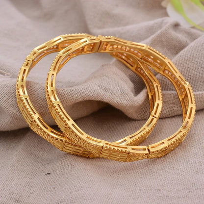 Forgyldte armbånd luksuriøst arabisk bryllupsarmbånd