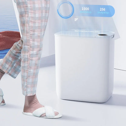Smart Sensor Trash Can 18L With Display Type C Recharge