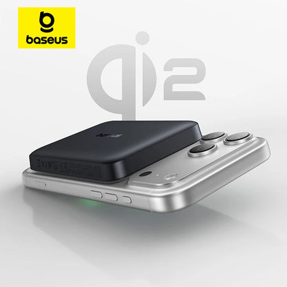 Qi2 Magnetic Power Bank 10000mAh – 15W Wireless & 22.5W USB-C Charging for iPhone & Samsung 2026