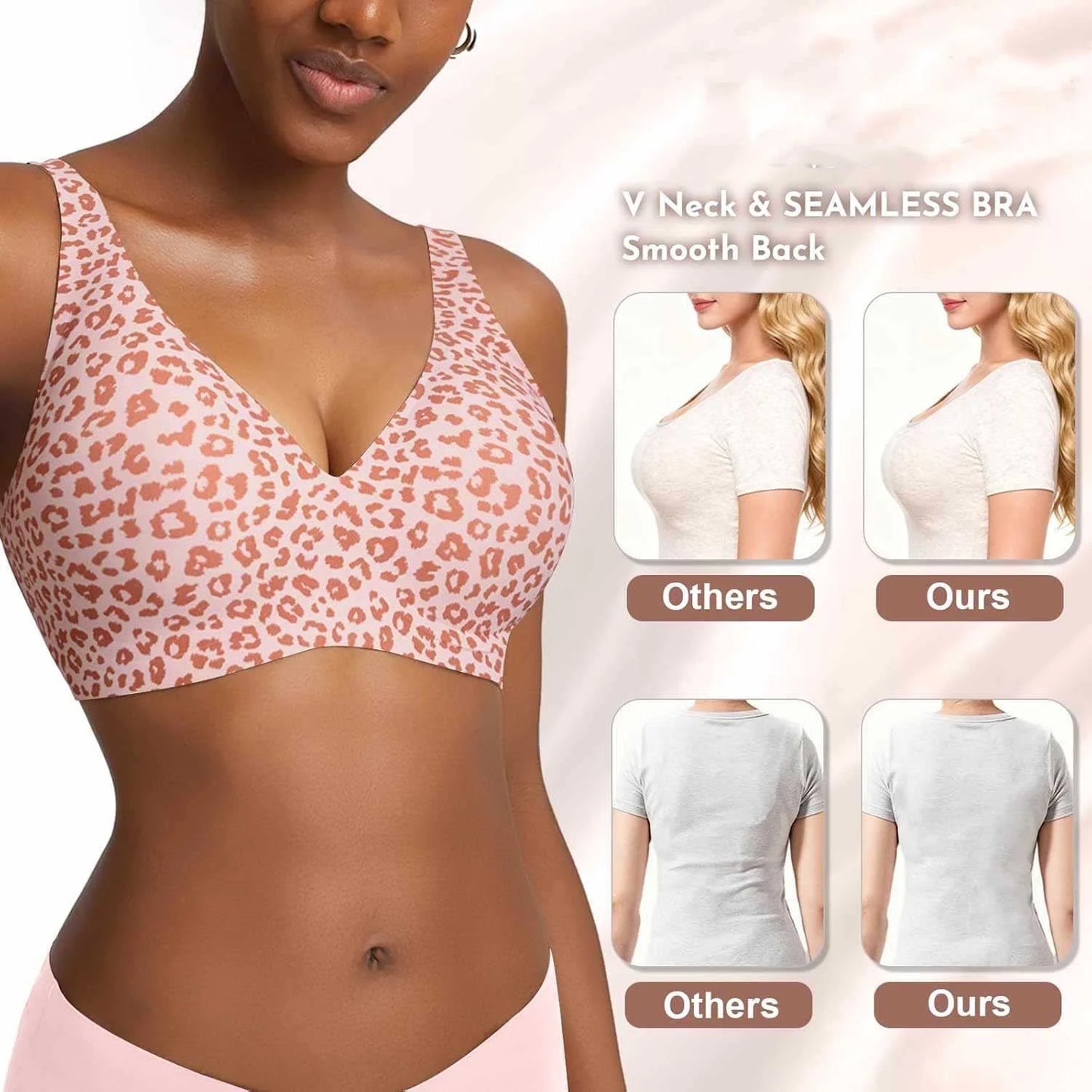 Breathable Women's Bra - Seamless, Full Cup, Wire-Free, Nylon-Elastane Blend, Daily Wear