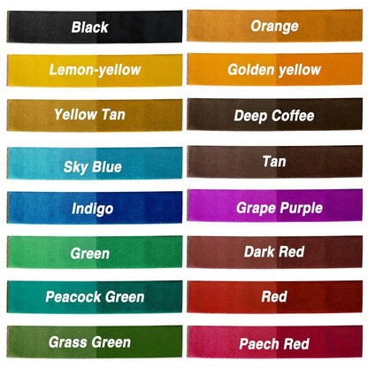 Leather Dye Paint Set – 16 Color Multi Pack For Fabric And Leather DIY Crafts, TikTok Viral Fall 2026