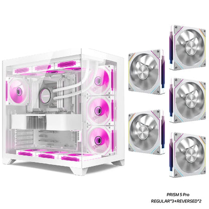 Boîtier PC Gaming Dreamland Pro ATX Double Verre Châssis 360mm